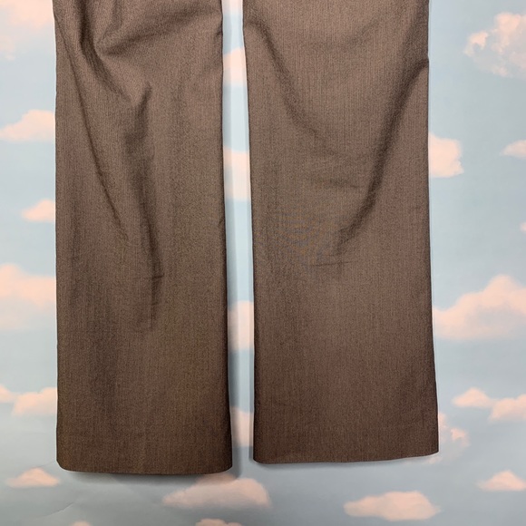 Loft- Gray Striped Trousers size 00P - Picture 6 of 7